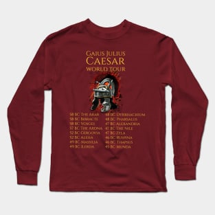 Gaius Julius Caesar World Tour Long Sleeve T-Shirt